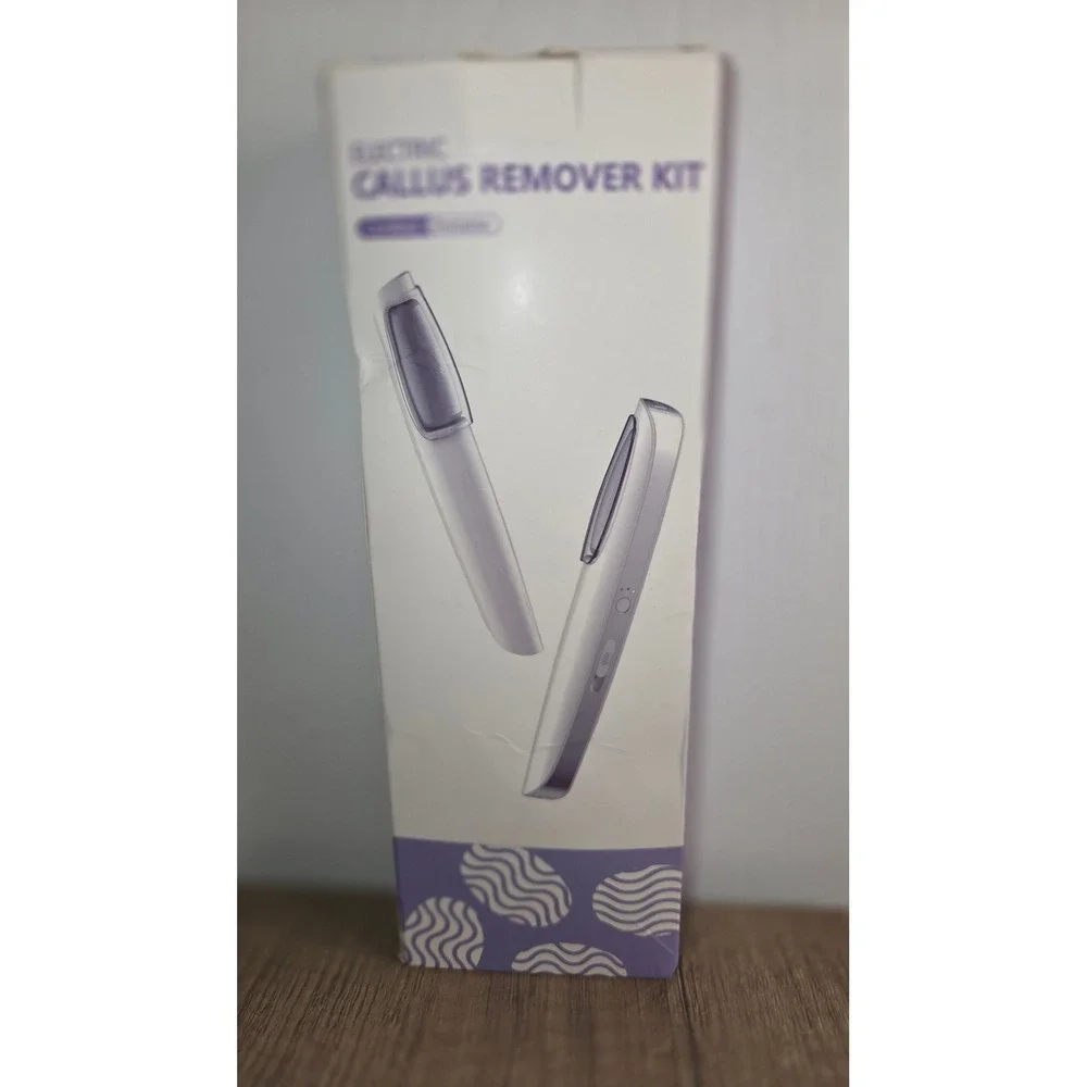 Electric Callus Remover Kit Cordless 3-Speed‎ Rechargeable Foot Scrubber